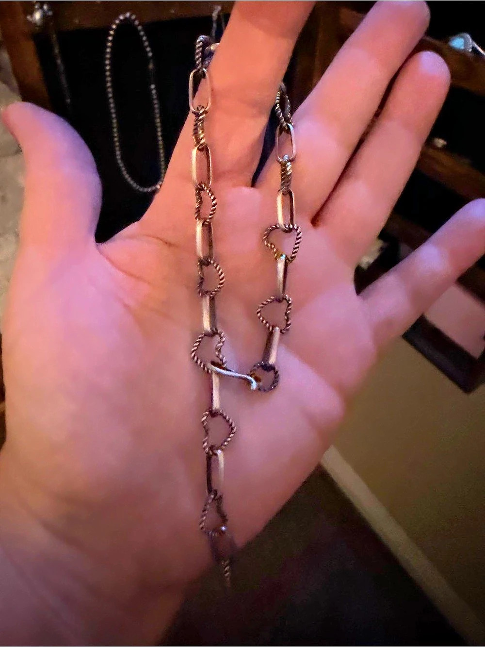 Sterling silver Leigha Cleveland  made bracelet